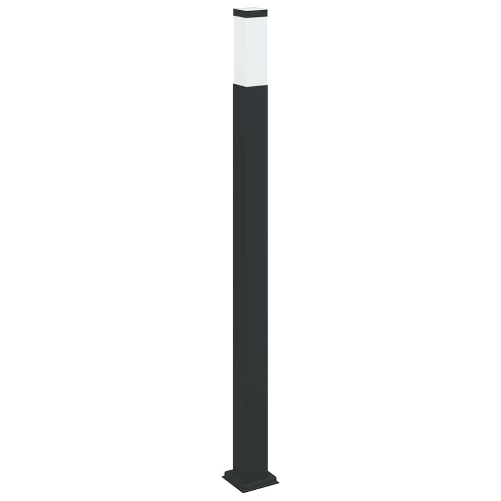 Pollerleuchten 3 Stk. 110 Cm Schwarz Ip44