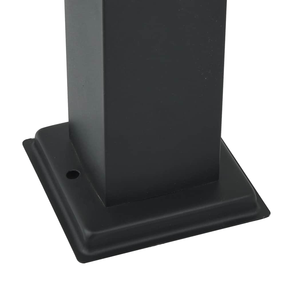 Pollerleuchte Mit Sensor 80 Cm Schwarz Ip44