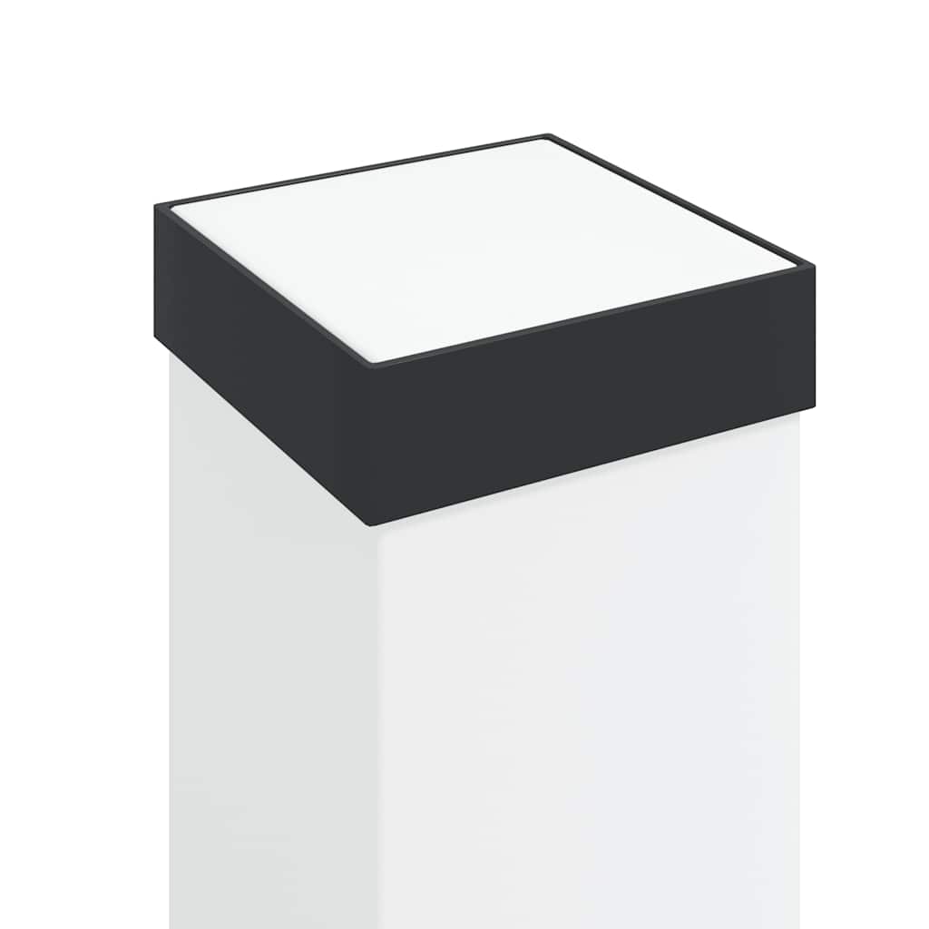 Pollerleuchten Mit Sensor 3 Stk. 80 Cm Schwarz Ip44