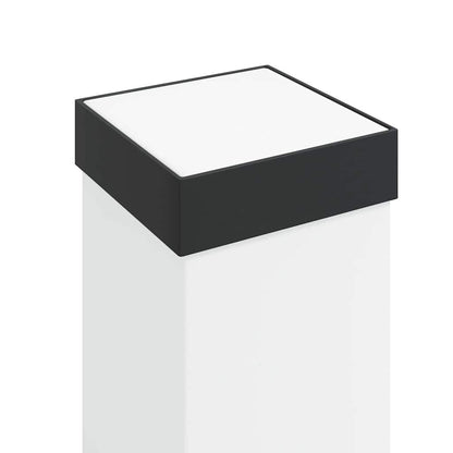 Pollerleuchten Mit Sensor 3 Stk. 110 Cm Schwarz Ip44