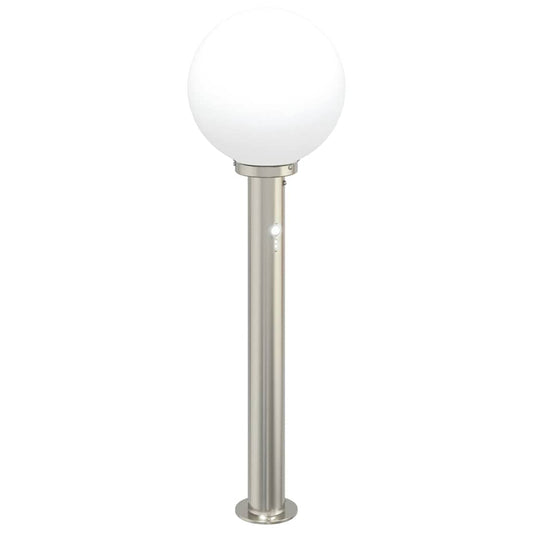 Pollerleuchte Mit Sensor 80 Cm Edelstahl Ip44