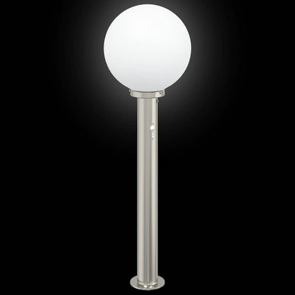 Pollerleuchte Mit Sensor 80 Cm Edelstahl Ip44