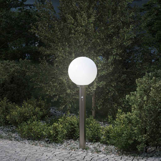 Pollerleuchte Mit Sensor 80 Cm Edelstahl Ip44