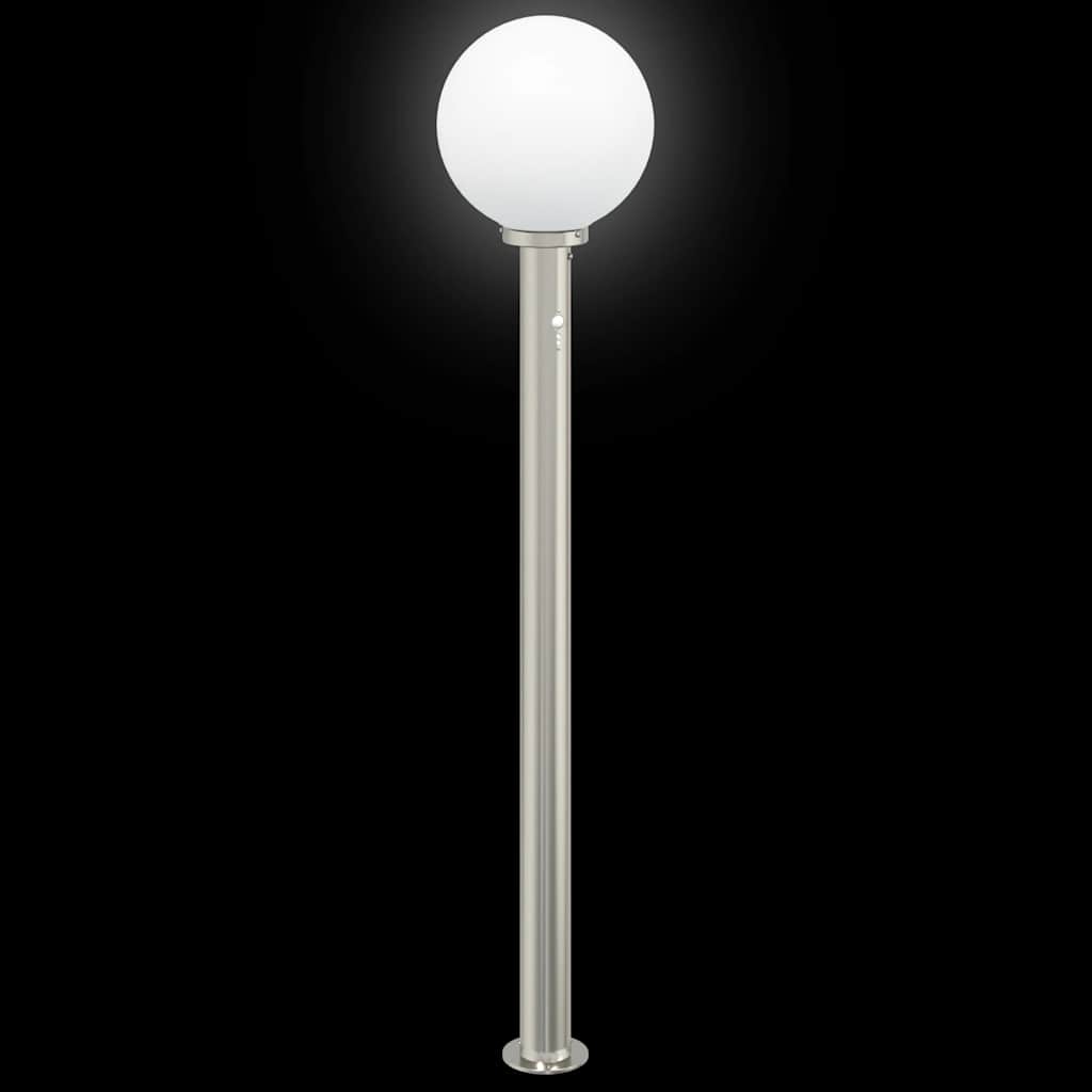 Pollerleuchte Mit Sensor 120 Cm Edelstahl Ip44