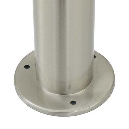 Pollerleuchte Mit Sensor&Steckdose 80 Cm Edelstahl Ip44