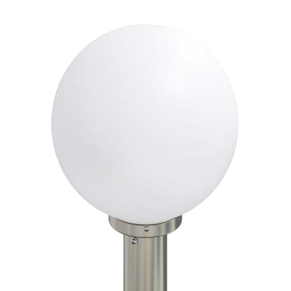 Pollerleuchten Mit Sensor&Steckdose 3 Stk. 80 Cm Edelstahl Ip44