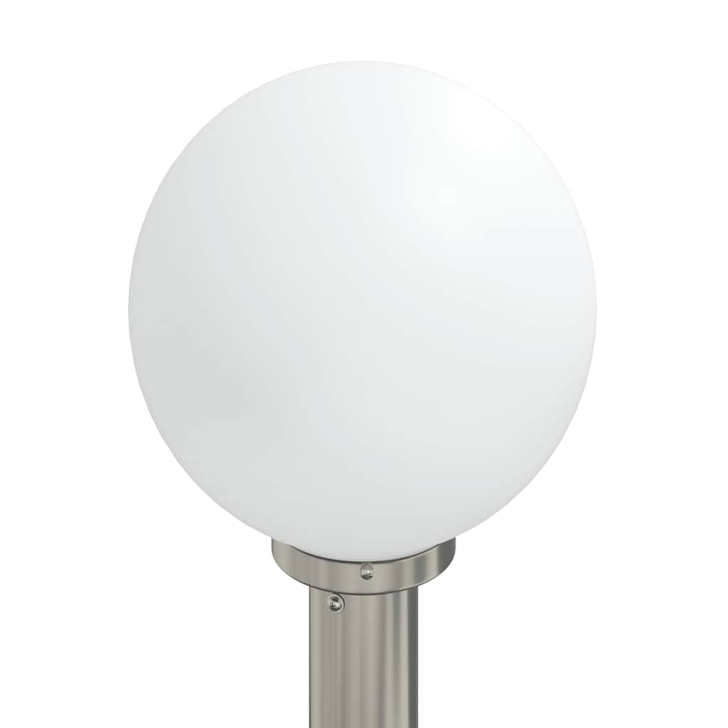 Pollerleuchten Mit Sensor&Steckdose 3 Stk. 120 Cm Edelstahl Ip44