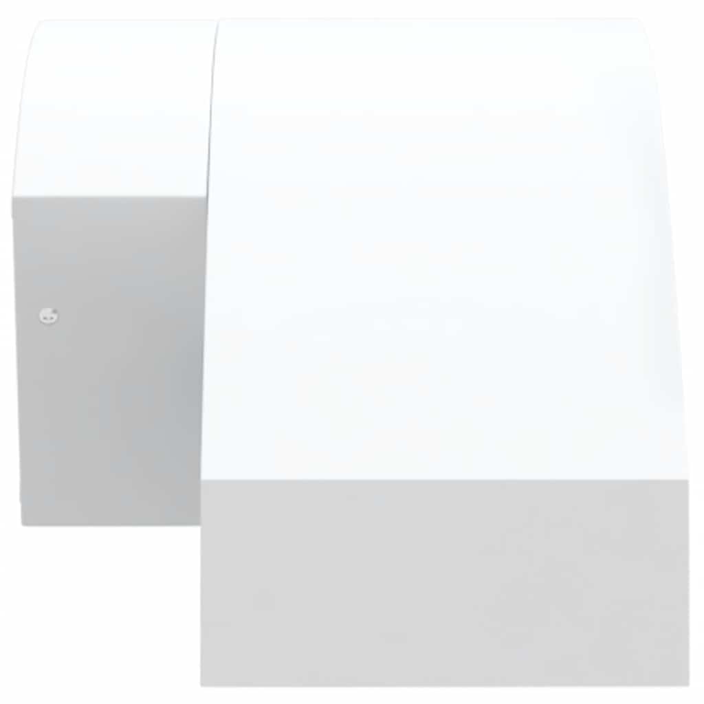 Led-Außenwandleuchten Mit Sensor 2 Stk. Aludruckguss Weiß