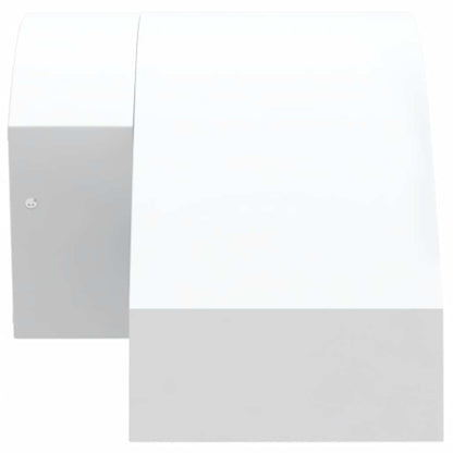Led-Außenwandleuchten Mit Sensor 2 Stk. Aludruckguss Weiß