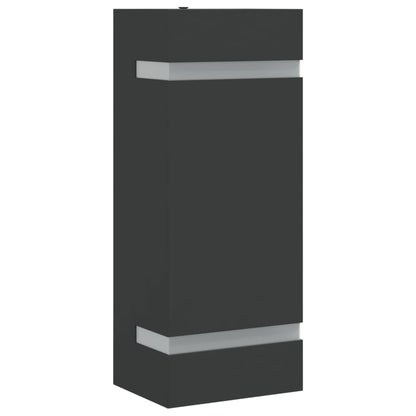Außenwandleuchte Edelstahl Schwarz