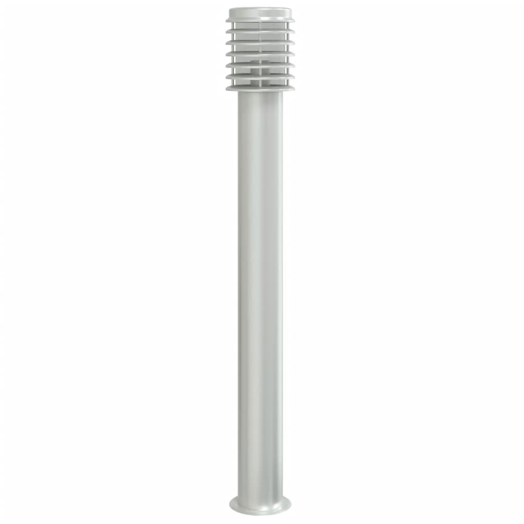 Wegeleuchten 3 Stk. N 110 Cm Edelstahl Silber