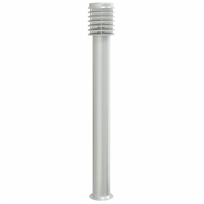 Wegeleuchten 3 Stk. N 110 Cm Edelstahl Silber