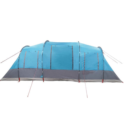 Tunnelzelt 4 Personen Wasserdicht Blau