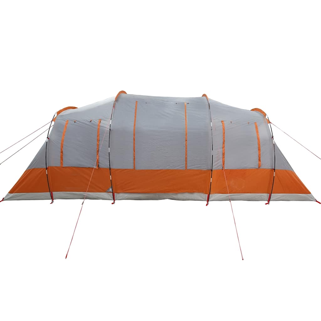 Tunnelzelt 4 Personen Und Orange Wasserdicht Grau