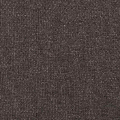 Boxspringbett Mit Matratze Stoff Dunkelbraun