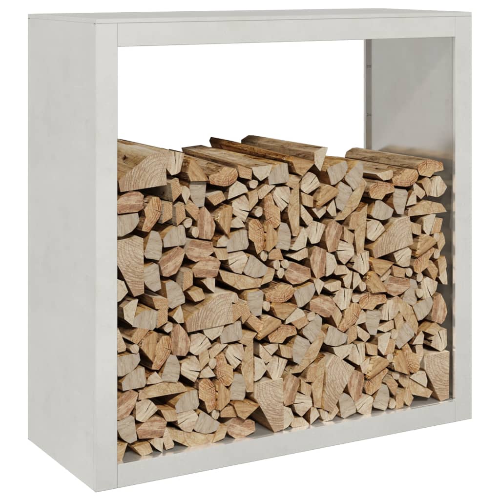 Brennholzregal 100X40X100 Cm Edelstahl