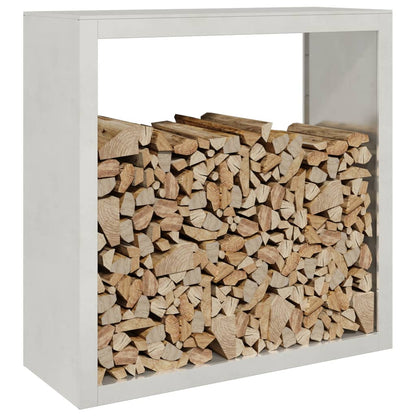 Brennholzregal 100X40X100 Cm Edelstahl