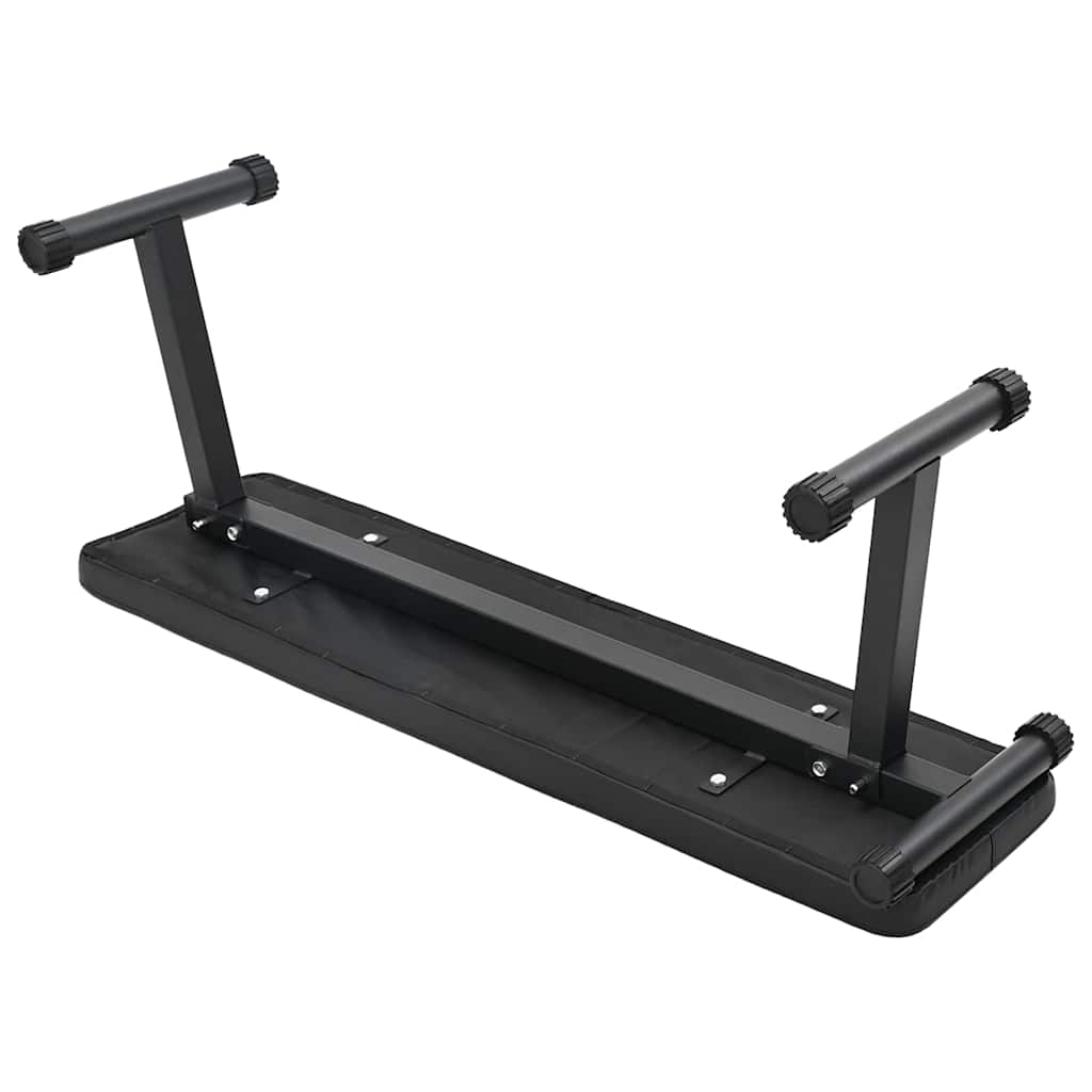 Gewichtsbank Schwarz 108 X 27 X 41 Cm Pulverbeschichteter Stahl