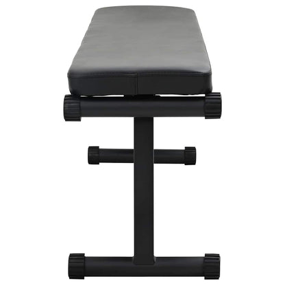 Gewichtsbank Schwarz 108 X 27 X 41 Cm Pulverbeschichteter Stahl