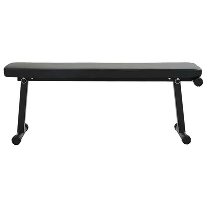 Gewichtsbank Schwarz 108 X 27 X 41 Cm Pulverbeschichteter Stahl