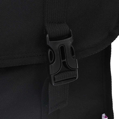 Fahrradtasche Schwarz 40 X 18,5 X 35 Cm Polyester