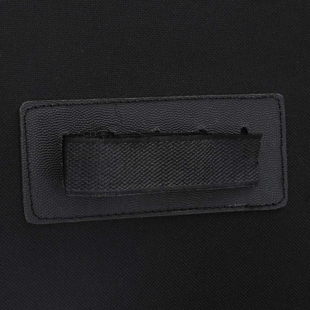 Fahrradtasche Schwarz 40 X 18,5 X 35 Cm Polyester