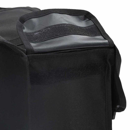 Fahrradtasche Schwarz 40 X 18,5 X 35 Cm Polyester