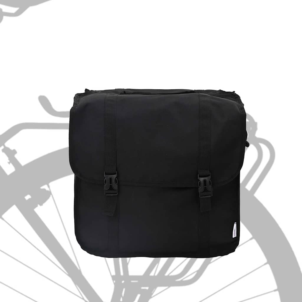 Fahrradtasche Schwarz 40 X 18,5 X 35 Cm Polyester