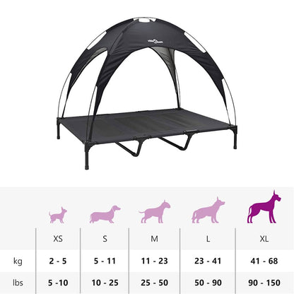 Hundebett Stahl