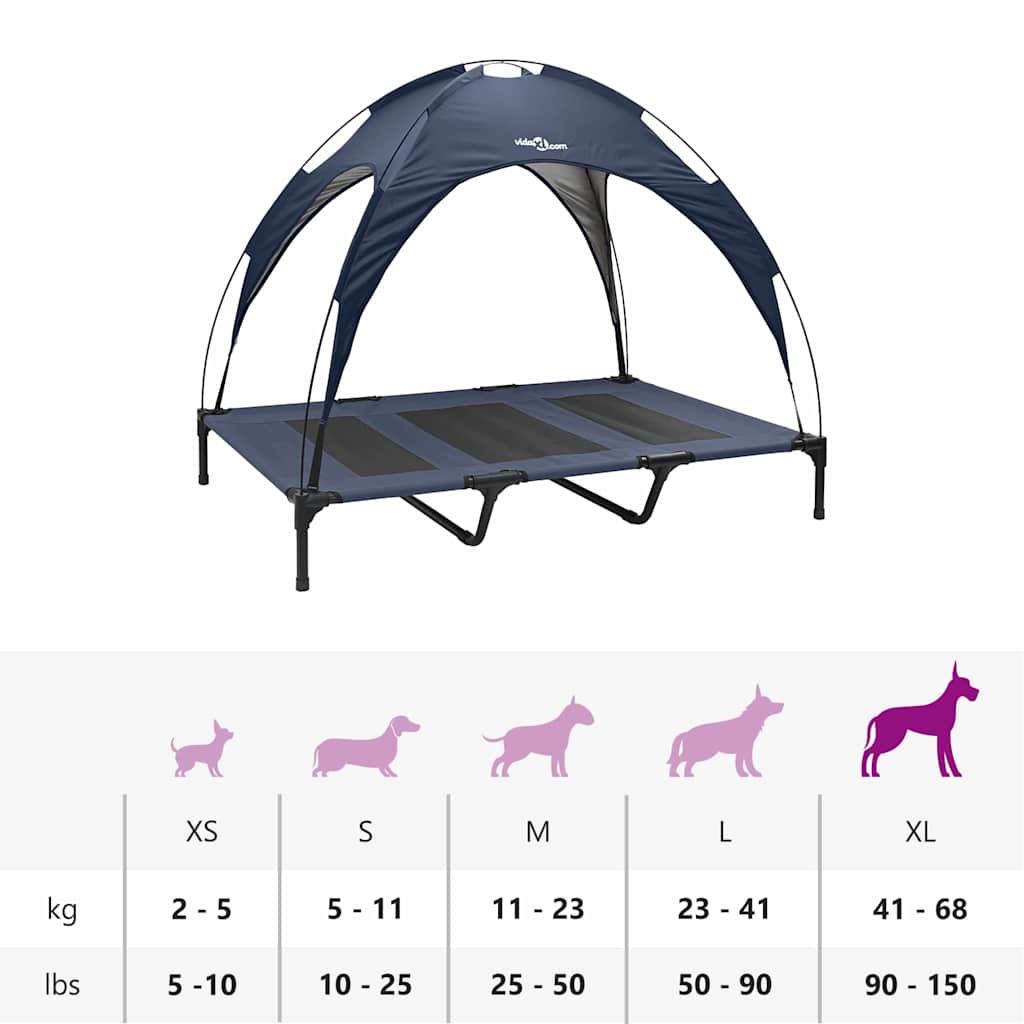 Hundebett Stahl