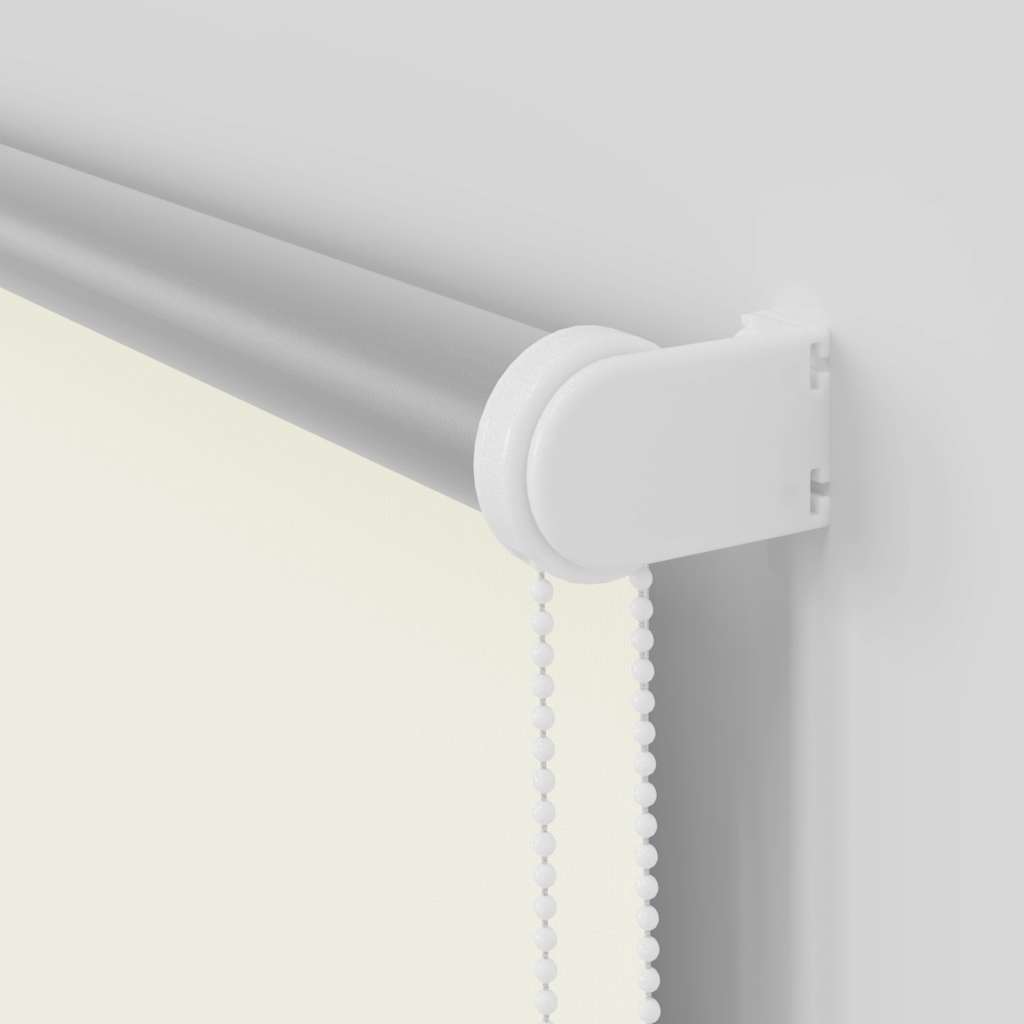 Verdunkelungsrollo Cremeweiß 165X210Cm Stoffbreite 161,6Cm Gebrochen Weiß