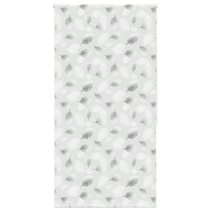 Duschrollo Stoffbreite 56 Cm Blätter