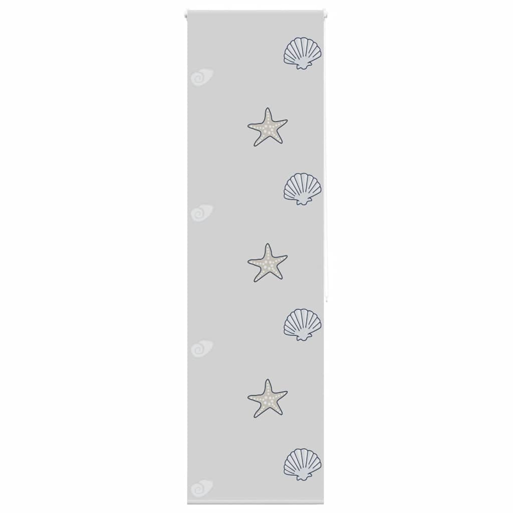 Duschrollo Stoffbreite 126 Cm Seesterne