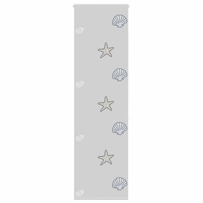Duschrollo Stoffbreite 126 Cm Seesterne