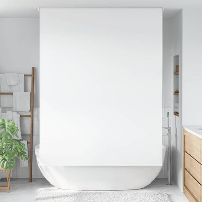 Duschrollo Stoffbreite 66 Cm Weiß