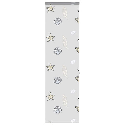 Duschrollo Stoffbreite 126 Cm Seesterne