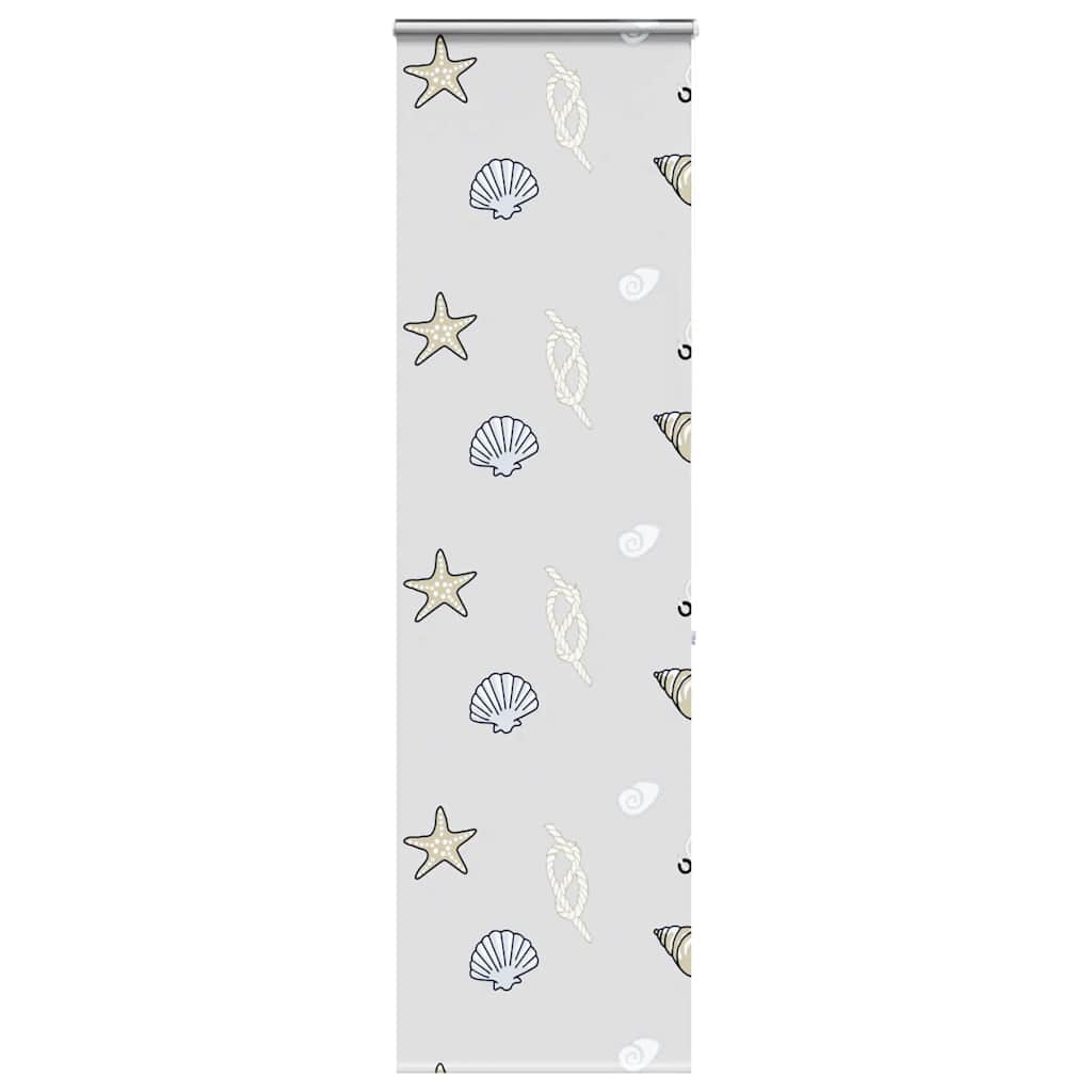 Duschrollo Stoffbreite 126 Cm Seesterne