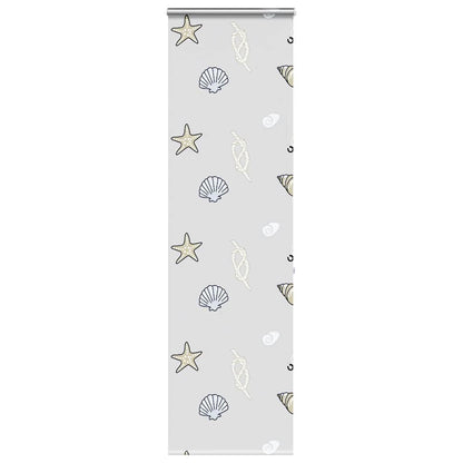 Duschrollo Stoffbreite 126 Cm Seesterne