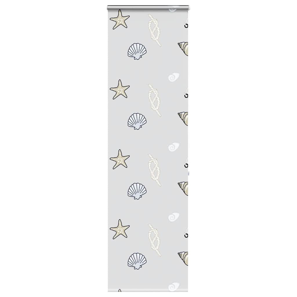 Duschrollo Stoffbreite 126 Cm Seesterne