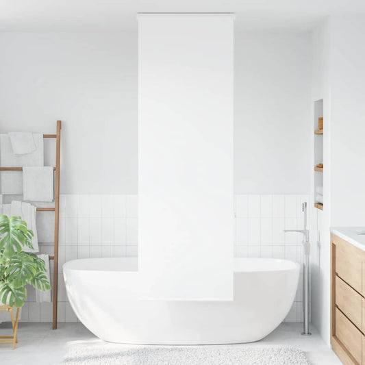 Duschrollo Stoffbreite 66 Cm Weiß