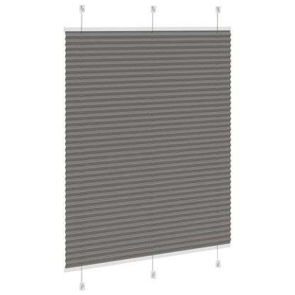 Plissee Stoffbreite 104,4 Cm Polyester Anthrazit