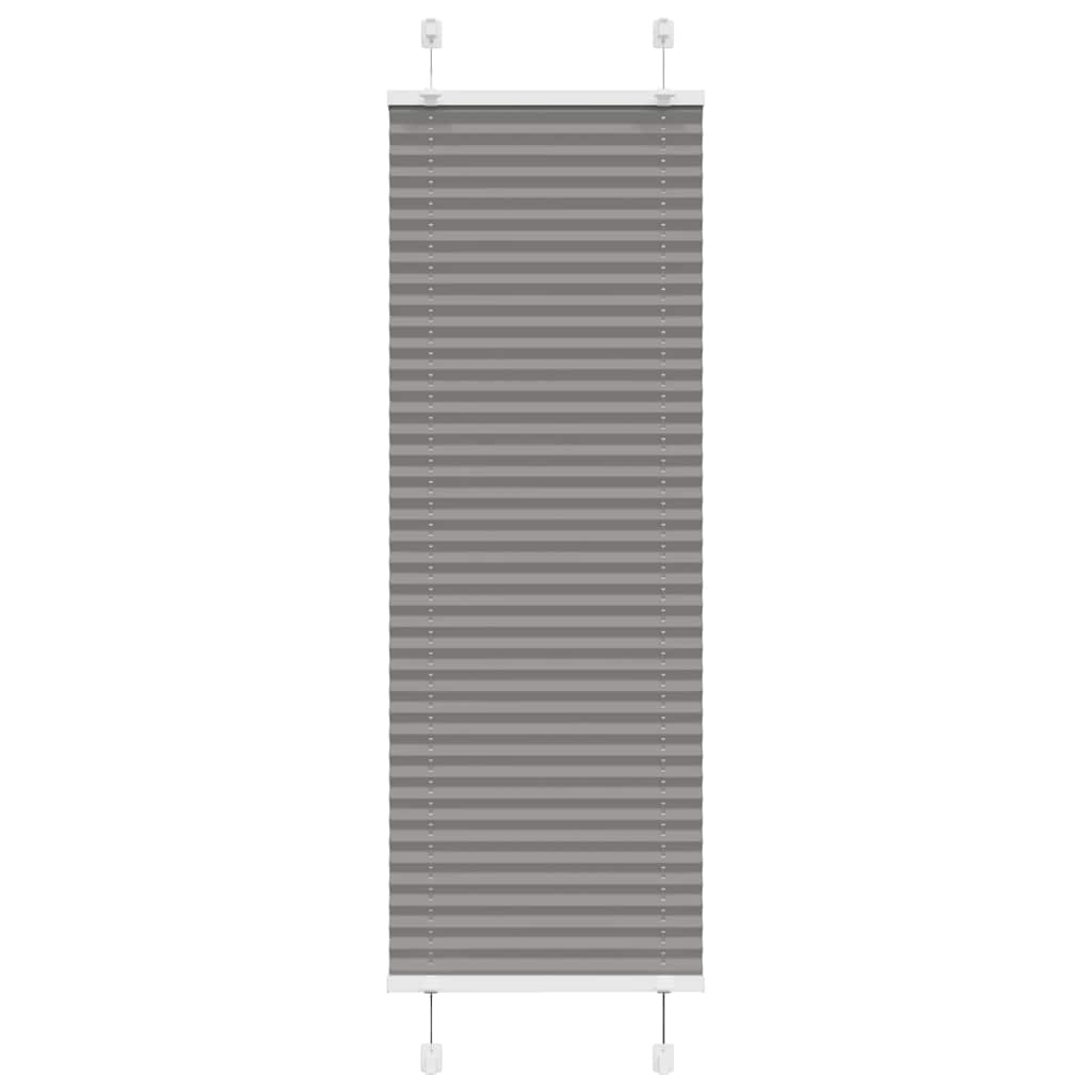Plissee Stoffbreite 104,4 Cm Polyester Anthrazit
