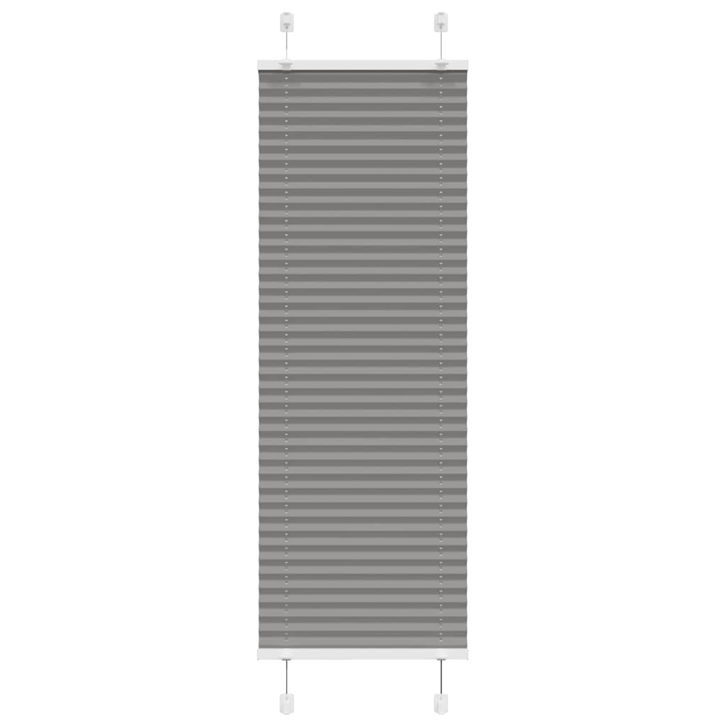 Plissee Stoffbreite 104,4 Cm Polyester Anthrazit