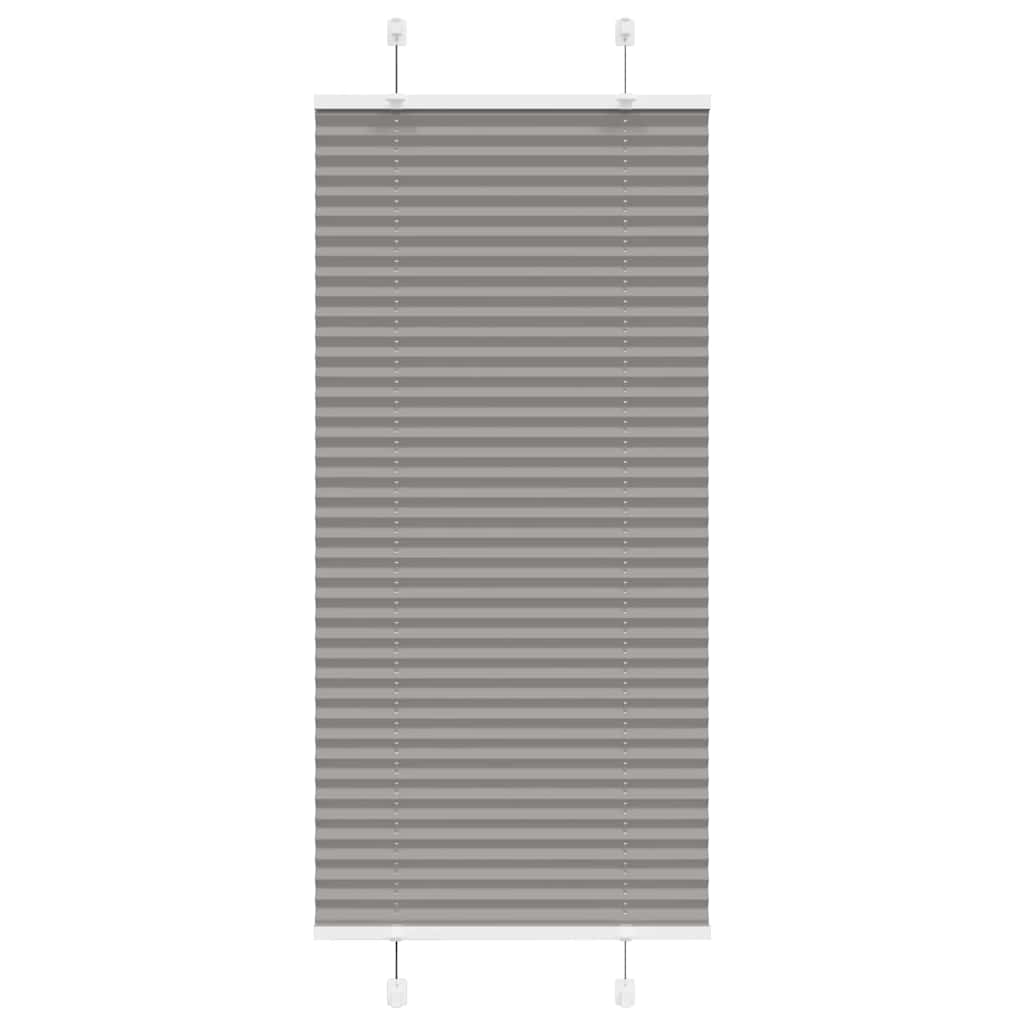 Plissee Stoffbreite 104,4 Cm Polyester Anthrazit