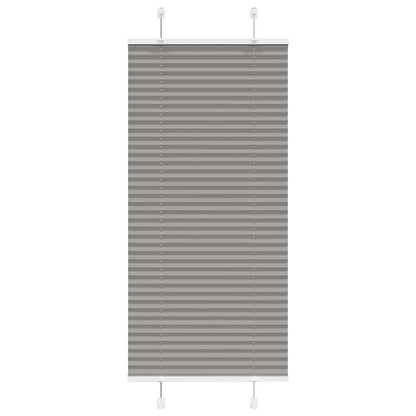 Plissee Stoffbreite 104,4 Cm Polyester Anthrazit