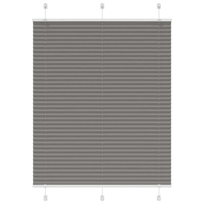 Plissee Stoffbreite 104,4 Cm Polyester Anthrazit