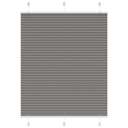 Plissee Stoffbreite 104,4 Cm Polyester Anthrazit