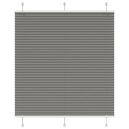 Plissee Stoffbreite 104,4 Cm Polyester Anthrazit
