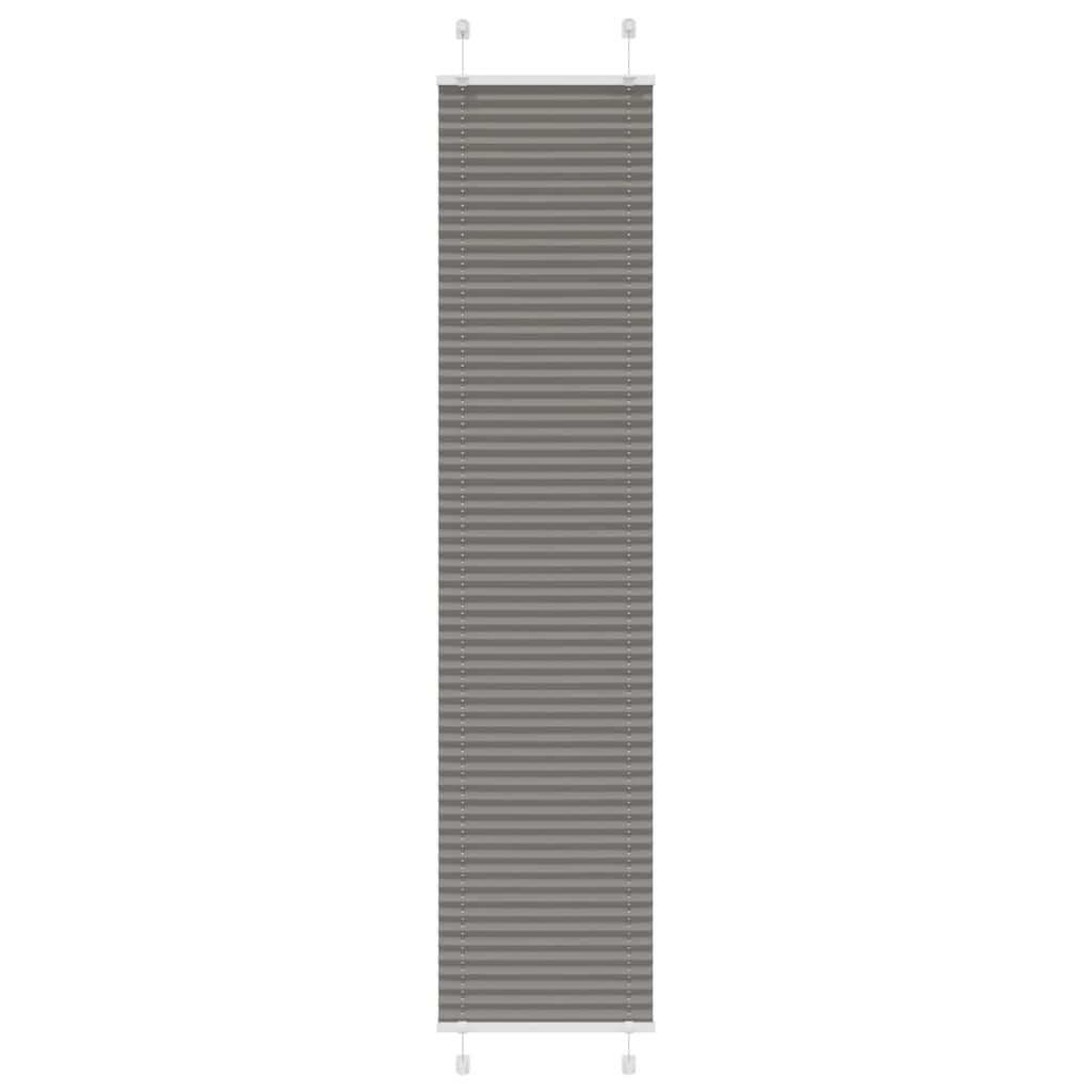 Plissee Stoffbreite 104,4 Cm Polyester Anthrazit