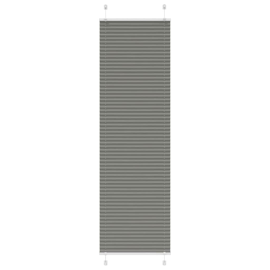 Plissee Stoffbreite 104,4 Cm Polyester Anthrazit